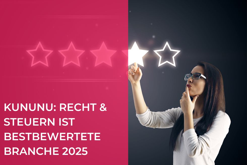 Kununu-Auswertung: Recht & Steuern ist bestbewertete Branche